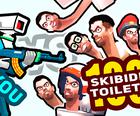 You vs 100 Skibidi Toilets