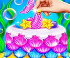 Mermaid Cake Cooking Design-Zabawa w kuchni