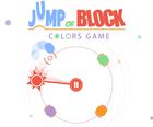Скок или блок цветове игра