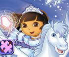 Dora Winter Holiday Puzzles