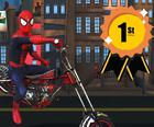 Spider Man Motorrad