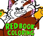 Червена книжка за оцветяване