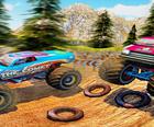 Чудовище камион Десерт състезателна игра 3D 2019