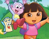 Dora Trouver une Carte Cachée