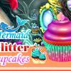 Mermaid Glitter Cupcakes Mermaid Glitter Cupcakes