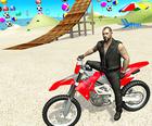 Moto praia lutador 3d