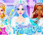 Princezná Salón: Frozen Party Princess 