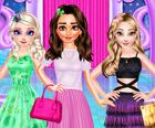 Prinzessinnen verschiedenen Stil Kleid Mode