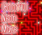 Colorful Neon Maze