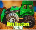 Puzzle Traktory Dla Dzieci