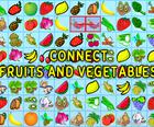 Соедините: Фрукты и овощи