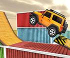 Nemožné Stopy Jeep Stunt Závodná Hra