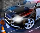 Politi Bil Parkering Mani Bilkørsel