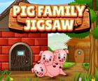 Pig Familie Puzzle