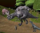 Mitternacht-multiplayer-Dinosaurier-Jagd