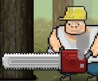 Chainsaw Chuck: Cutting Trees Game