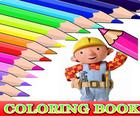 Livro de colorir para Bob the Builder