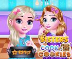 אחיות לבשל עוגיות
