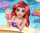 Mermaid Princess Pool Time