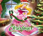 Princesa Aurora Camisola Do Natal Vestir-Se