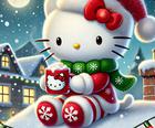 Hello Kitty Christmas Puzzle: Festive Holiday