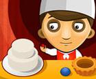 ケーキバー：レストラン食品サービゲーム