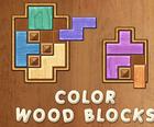 Цветни дървени блокове