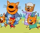 猫の家族の教育ゲーム-子供のためのゲーム