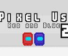 Pixel SUA roșu și albastru 2