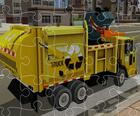 Camions 3D à ordures