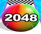 כדור רול צבע 2048