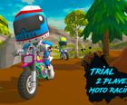 Trial 2-Spieler-Moto-Rennen
