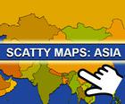 Hărți Scatty: Asia