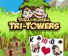 Kiba & Kumba: Tri Towers Solitaire