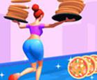 Yüksek Pizza - Eğlenceli ve Koş 3D Oyun