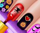 Glow Halloween Nails-Polish & Color