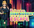 Principessa rapina in banca Fuga