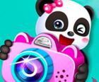 Jogo Baby Panda Photo Studio