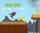 Ninja Run - Vollbild laufendes Spiel