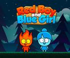 Рыжий мальчик и голубая девочка
