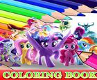 Livro de colorir para My Little Pony