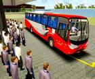 Sokker Spelers Bus Vervoer Simulasie
