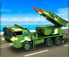 Us Army Missile attacco camion dell'esercito di guida