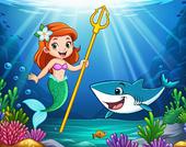 Princess vs Shark