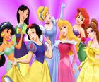 Puzzle di principesse Disney