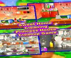 Sweet Home Cleaning : Princess House Cleanup Game