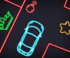 Neon Car Puzzle