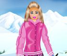 Barbie Snowboardové Šaty