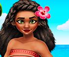 Polynesische Prinzessin Adventure-Stil