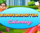 Kindergarten Para Colorear